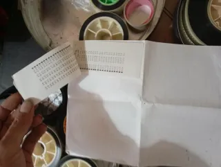 Rollo de película antigua La Cosa