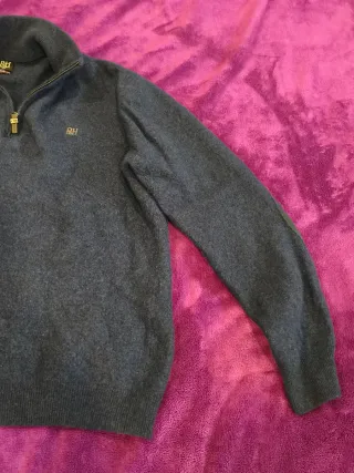 Jersey Pedro del Hierro cremallera gris