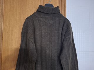 Jersey hombre invierno. Talla L. Marrón. SEMINUEVO