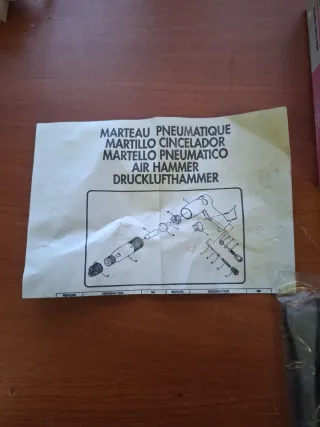 MARTILLO NEUMÁTICO WALTER DE 150MM NUEVO