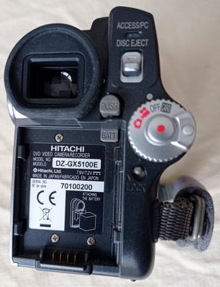 Videocámara Hitachi DZ-GX5100E DVD CAM