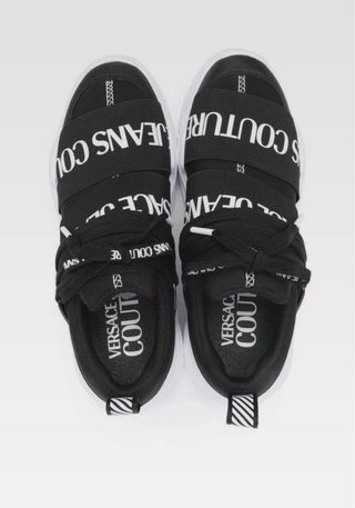 Zapatillas Versace jeans couture Negras y Blancas