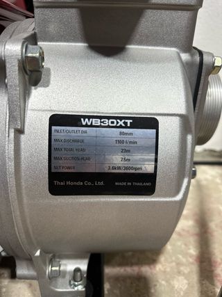 Motobomba Honda WB30XT