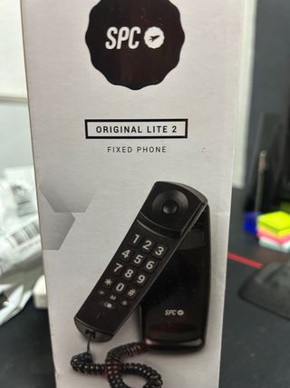 Teléfono Fijo SPC Original Lite 2 Negro