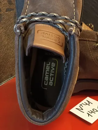 Botas Camel Active Talla 41 Beige/Gris