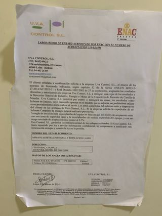 Cabina Rayos UVA AVISA - Muy buen estado