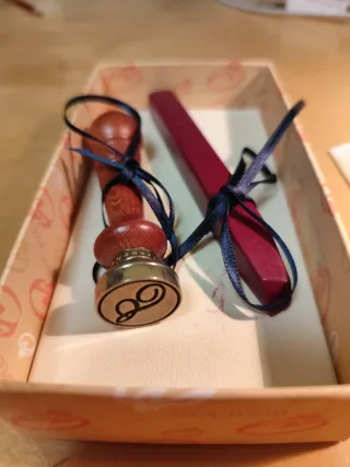 Sello de lacre Bortoletti letra S