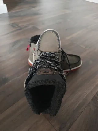 Botas Woodland - DC Shoes Invierno Cuero Cordones