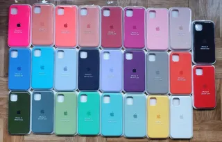 Custodia in silicone per iPhone 11