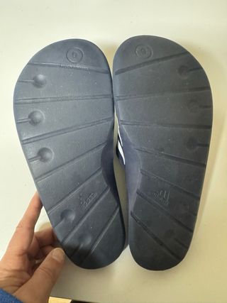 Ciabatte Adidas Blu e Bianche