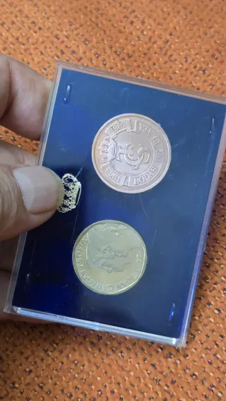 Estuche 500 pts 1987 Bodas Reyes