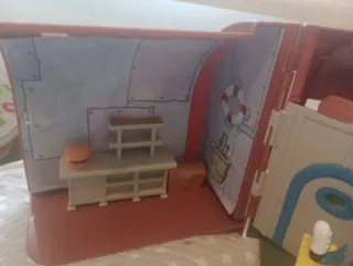 Lote Casa Bob Esponja y Crustáceo Crujiente