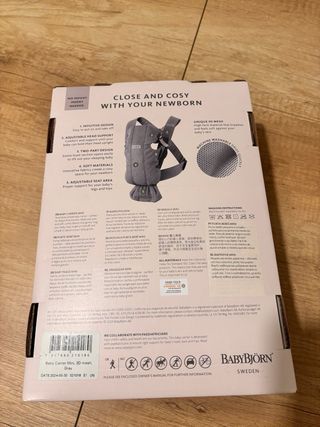 Mochila Portabebés BabyBjörn Mini Airy Mesh