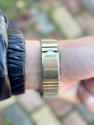 Orologio Seiko Tank Multifunzione Vintage Retrò