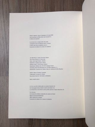 Libro fotografía: Calas Jeanne Chevalier