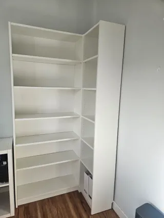 Estanterías Librería blancas Ikea modelo BILLY