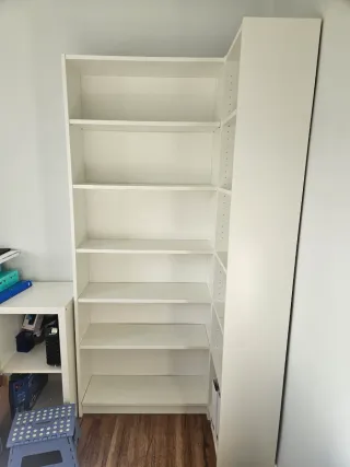 Estanterías Librería blancas Ikea modelo BILLY