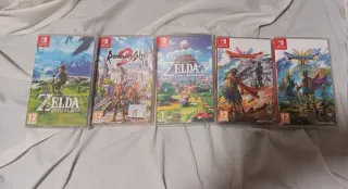 Juegos Nintendo Switch: Zelda y Dragon Quest