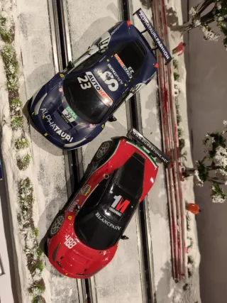 Coche de Slot Carrera GO! Ferrari y Audi