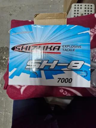 Carrete de pesca SH-8 Front Drag Y Caña 2/40  medi