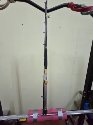 Carrete de pesca SH-8 Front Drag Y Caña 2/40  medi