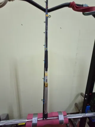 Carrete de pesca SH-8 Front Drag Y Caña 2/40  medi