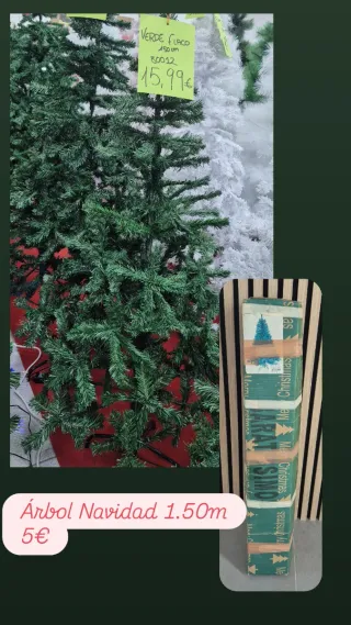 Árbol de Navidad Verde 1.50m
