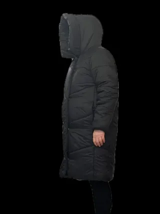 Plumas largo negro mujer Talla 40 NUEVO