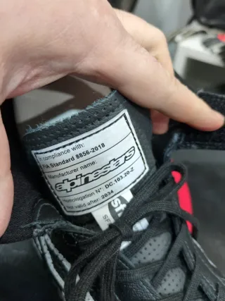 Botas Alpinestars Radar FIA talla 43