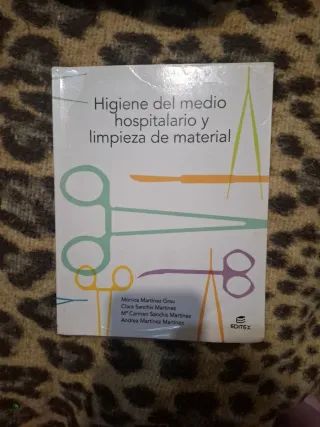 Higiene del medio hospitalario y limpieza de ma...