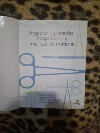 Higiene del medio hospitalario y limpieza de ma...