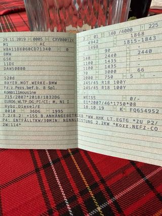 BMW Serie 5 2019 noviembre