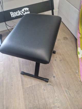 Teclado Rockjam con soporte y banqueta