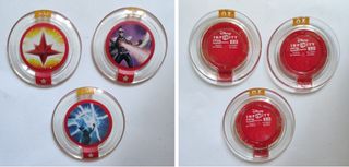 Statuette e monete Disney Infinity 3.0