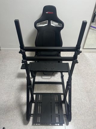 Cockpit sim racing GT omega + soporte TV