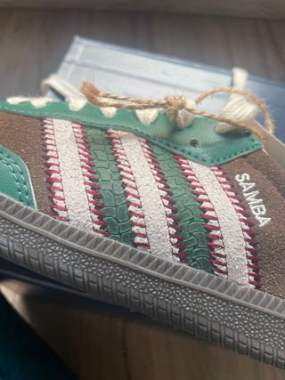 Adidas Samba OG Veganas Marrón/Verde