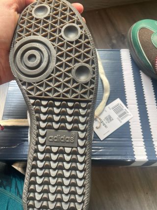 Adidas Samba OG Veganas Marrón/Verde