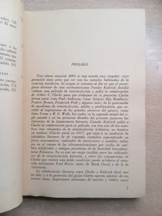 Una odisea espacial 2001. Arthur C. Clarke.