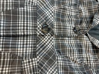 Chubasquero a cuadros