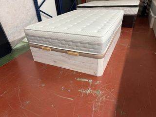 CANAPÉ Y COLCHON SONPURA GOLDEN VISCO 135x190