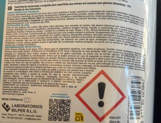 Bacterisan Desinfectante virus,bacterias,multiusos