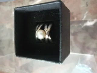 Anillo Plata con Perla