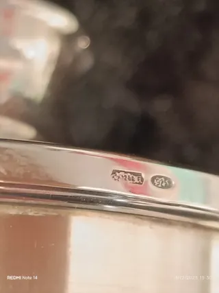 Coppa/trofeo in argento 925