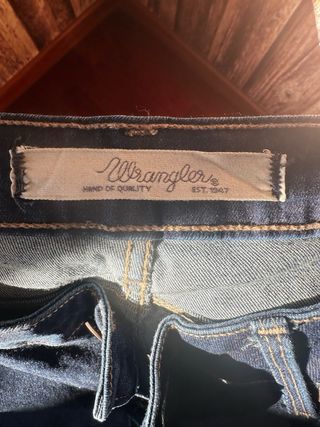 Pantalón Vaquero Wrangler Azul