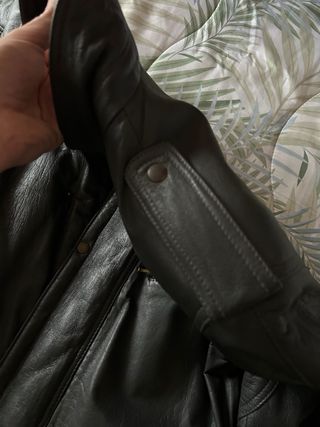 Vera pelle - Giacca imbottita vintage antracite