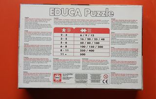 2 Puzzles Ratatouille Educa 20 piezas