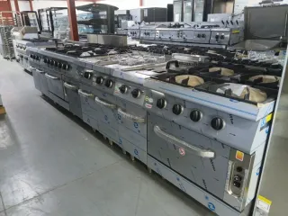 Cocina industrial 4 fuegos