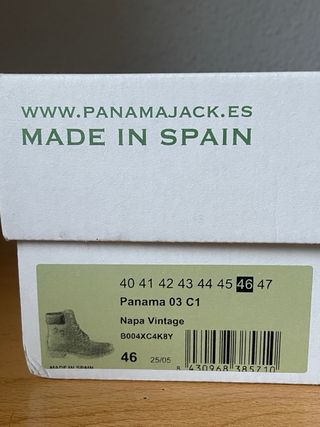 Panama Jack 03 C1 Napa Vintage Botas