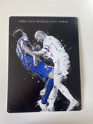 Cuadro aluminio Zidane 2006