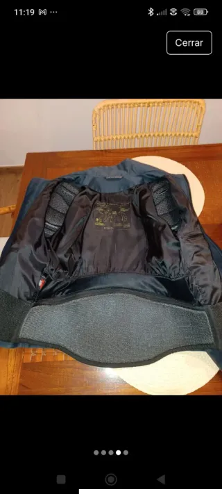 Chaqueta de moto para hombre